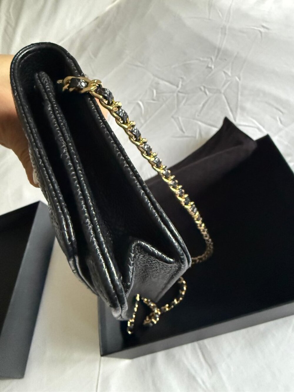 Chanel WOC Black Caviar – Excellent Condition. Authentic - Picture 3 of 6